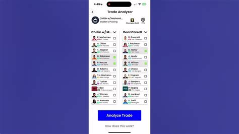 walter picks trade analyzer.